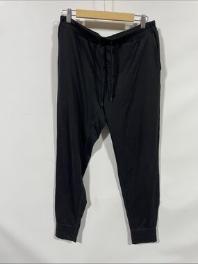 Quince Black Men's Drawstring Joggers